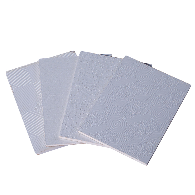 Λευκό PVC γύψινο πλακάκι οροφής