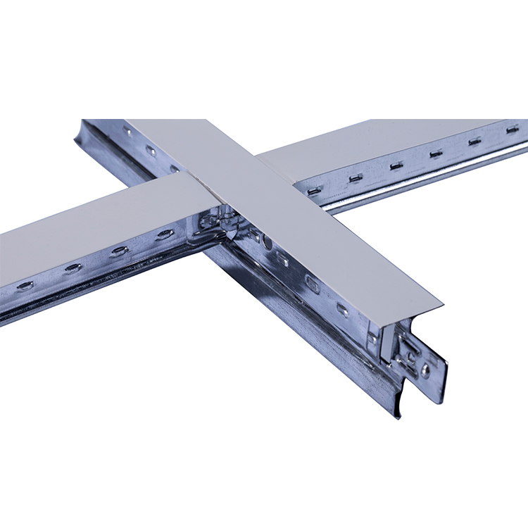 Grade em T de teto plano regular